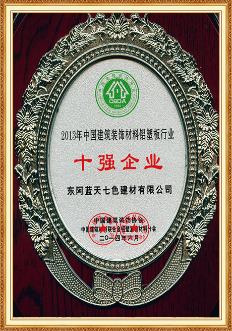 Certificate Of Honor