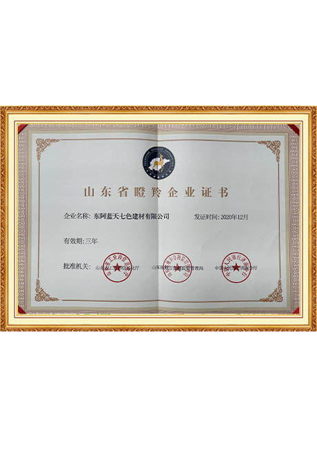 Certificate Of Honor